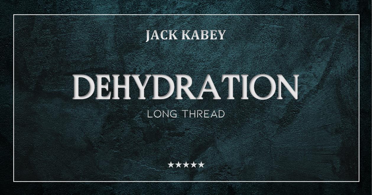 Dehydration – Die unterschätzte Volkskrankheit